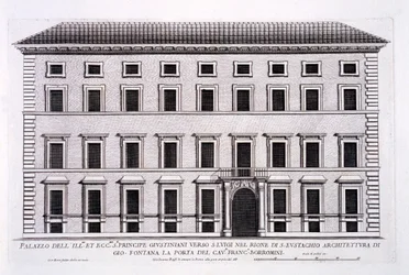 Palazzo Giustiniani, Rom, fra 